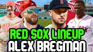 BOSTON RED SOX Y SU LINEUP CON ALEX BREGMAN PARA LA TEMPORADA MLB 2025 / RED SOX LINEUP 2025