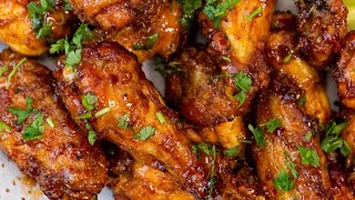 🔥ASMR Double spicy chicken wings Recipe | Hot Wings |  Video