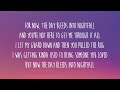 lewis capaldi someone you loved lyrics