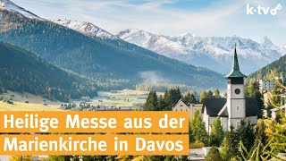 Eucharistische Anbetung und Heilige Messe live aus Davos (katholischer Gottesdienst) - 14.11.2024