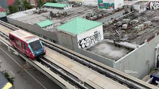 The Metromover in Miami, Florida 2021 (4K-60p)