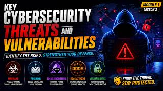 Key Cybersecurity Threats and Vulnerabilities
