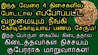 இந்த வேரை 4 பக்கமும் போட்டால் நிச்சயம் பணம் சேர்ந்து கோடீஸ்வரர் ஆவது உறுதி!|panam sera pariharam