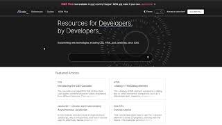 How to refer javascript MDN Documentation|Javascript Documentation