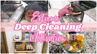 EXTREME CLEAN WITH ME | FALL DEEP CLEANING MOTIVATION | Rach Plus Five