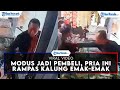 Viral! Modus Jadi Pembeli, Pria Ini Rampas Kalung Emak-emak di Warung