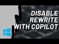How to Disable 