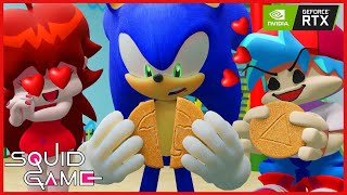 Friday Night Funkin VS Squid Game VS Sonic - FNF Animation Compilation #1