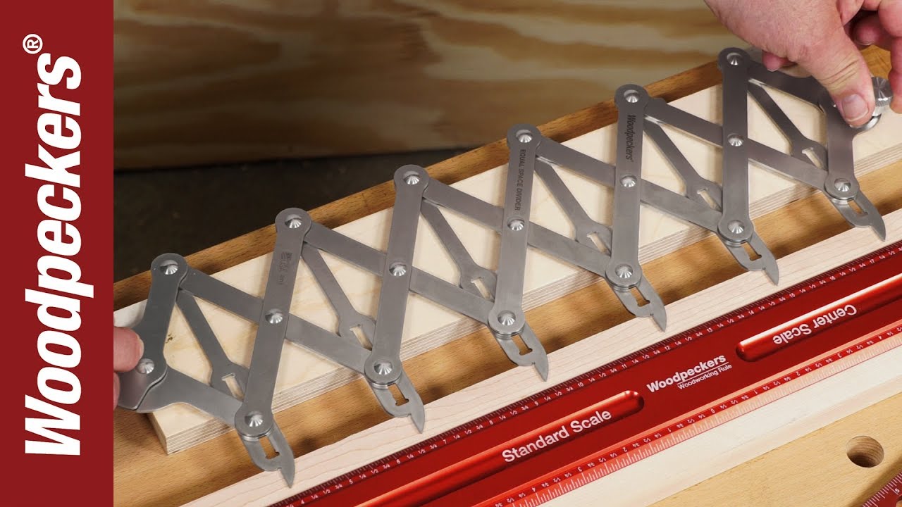 Equal Space Divider No Math Needed Youtube