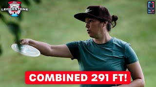 Lisa Fajkus throws in 3 times in Round 3! | 2024 Ledgestone Open