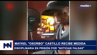 Maykel 'Osorbo' Castillo recibe medida disciplinaria en prisión por \