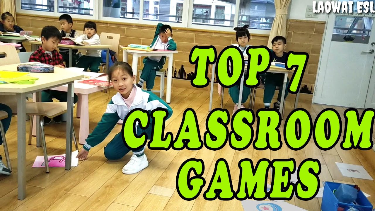 Top 7 Fun Classroom Games Kindergarten And Primary School Youtube