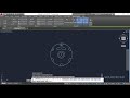 making a 2d practice drawing in autocad with polar array tool