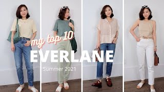 Everlane 2021夏季我最爱的10款单品｜必入基础款 ｜ Everlane日常简约穿搭｜百搭舒适、不断回购的单品们