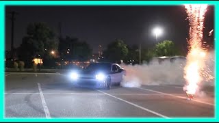 DONUTS AROUND FIREWORKS For 4th of July! (2020 SUPRA UPDATE)