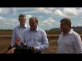 Minister Tony Burke with PM Kevin Rudd and WA Premier