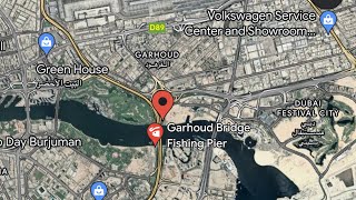 Al Garhoud bridge Fishing spot | how to go to Al Garhoud bridge fishing spot