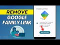 How to Remove Family Link from Google Account