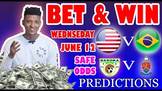 Football Prediction Today 12-06-2024 |  Betting tips Today | UEFA EURO 2024
