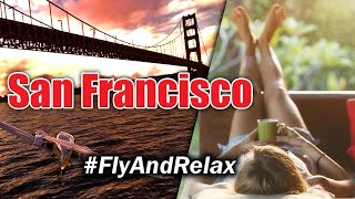 ✈️FLYING OVER SAN FRANCISCO🍓2h Amazing 4K UHD Beautiful Views ✅ with Stress Relief Relaxing Music😊💖