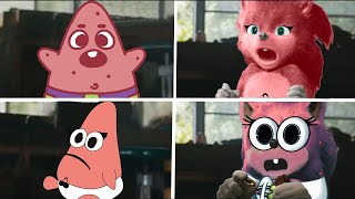 Sonic The Hedgehog Movie - Patrick Baby Uh Meow All Designs Compilation
