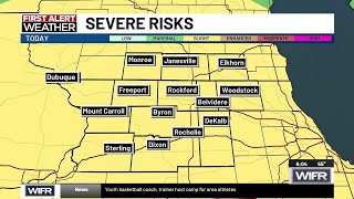 FIRST ALERT ACTION DAY: Strong to severe storms possible this afternoon