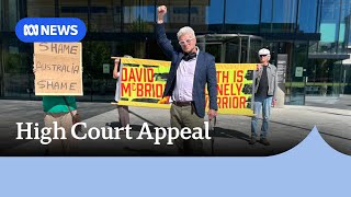 Jailed whistleblower McBride loses appeal, flags High Court challenge | ABC NEWS