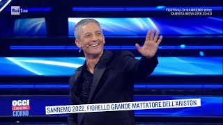 Sanremo 2022, Fiorello grande mattatore dell'Ariston - Oggi è un altro giorno 02/02/2022