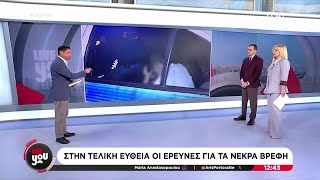 Στην τελική ευθεία οι έρευνες για τα νεκρά βρέφη | Live You | 27/11/2024