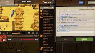 Mirage Maker CodeCombat. Python