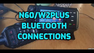 Anysecu w2plus/Senhaix N60 - Bluetooth Connect