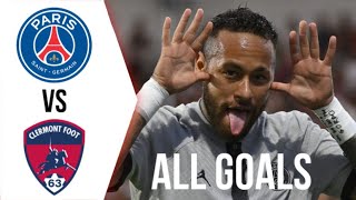 Paris Saint-Germain Vs Clermont All Goals 1080p HD
