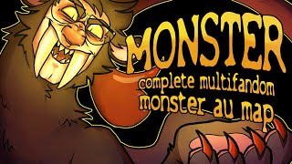 MONSTER: A Complete Multifandom AU MAP