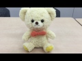 chouettie bear ﾏﾈして英会話ぬいぐるみ