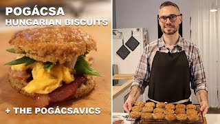 The Best Brunch Biscuits: Pogácsa (Hungarian Biscuits) + the Pogácsavics Sandwich | Joseph Erdos