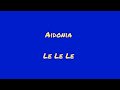 Aidonia - Le Le Le (Official audio)