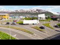 Timelapse rushtrafikk Tromsø