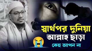 স্বার্থপর দুনিয়া আল্লাহ ছাড়া কেউ আপন না, আনিছুর রহমান আশরাফি হুজুরের ওয়াজ, সুরের মোহনা মিডিয়া