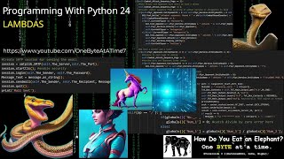 Programming With Python 24: LAMBDAs