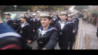 Remembrance parade, Hale 2024.