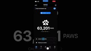 توزيع ايردروب PAWS ( أرباح مجانيه لاتضيع الفرصة ) Airdrop $PAWS