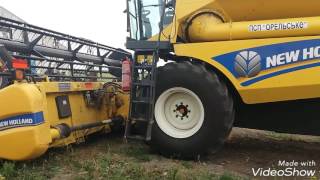 Обзор комбайна New Holland tc 5.90