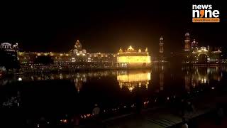 Amritsar, Punjab: Golden temple illuminated on the occasion of the Guru Gobind Singh Prakash Parv