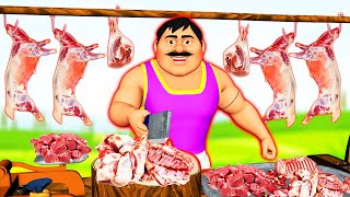 అత్యాశ మటన్ వ్యాపారి - Greedy Mutton Seller | Telugu Stories | Stories In Telugu | Dada Tv Telugu