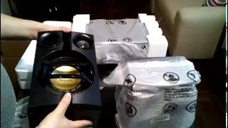 UNBOXING MINICOMPONENTE PHILIPS FX20