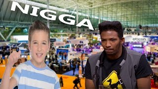 ETIKA MEETS A WHITE KID FAN (HIGHLIGHT)