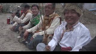 Dhajyang bow and arrow annual event of Barhagaonle community of Mustang, Nepal.