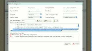 Benchmark Grading demo