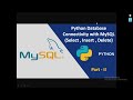 Python MySQL Insert Query