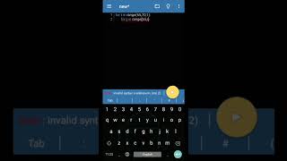 Pattern A AB ABC ABCD ABCDE in python | python programing | #shorts #python #programming #viral